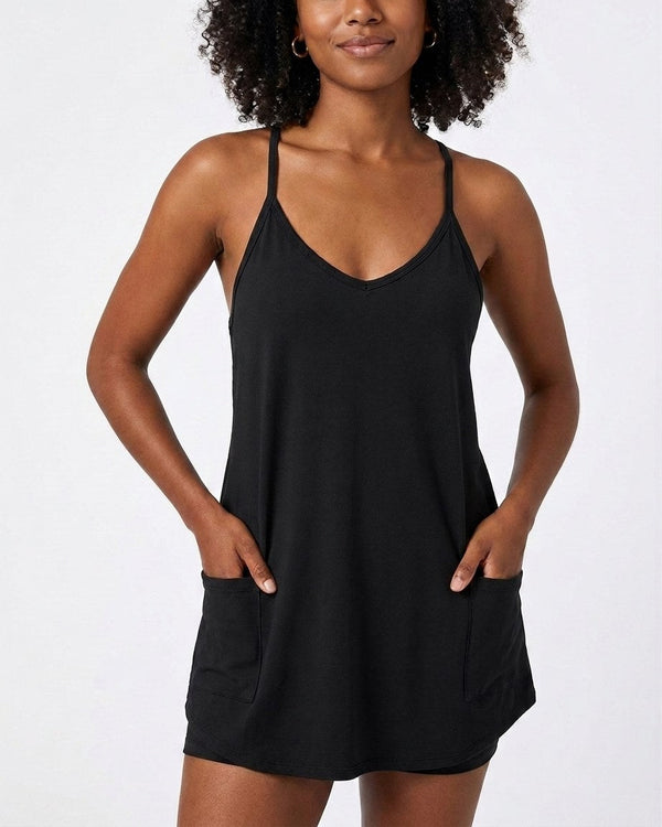Robe Combi-Short Athlétique Loungewear
